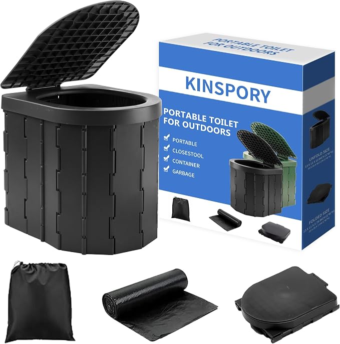 KINSPORY WC portátil plegable